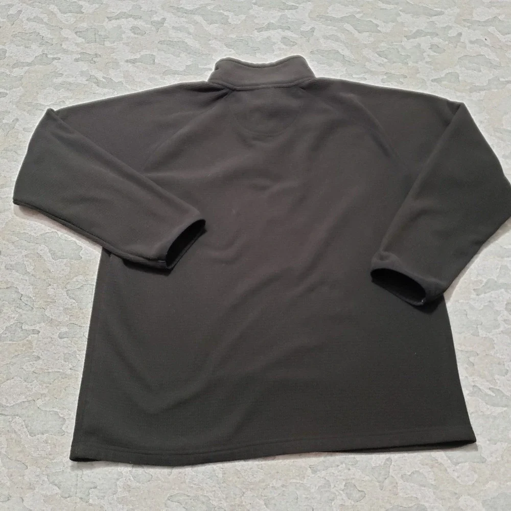 North‎ Face Sweatshirt Mens XL Black Fleece Pull Over Quarter Zip Outdoors